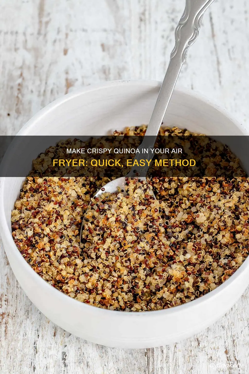 how to make crispy quinoa air fryer