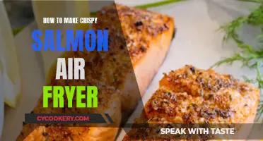 Air-Fryer Crispy Salmon: A Quick, Easy, and Healthy Treat