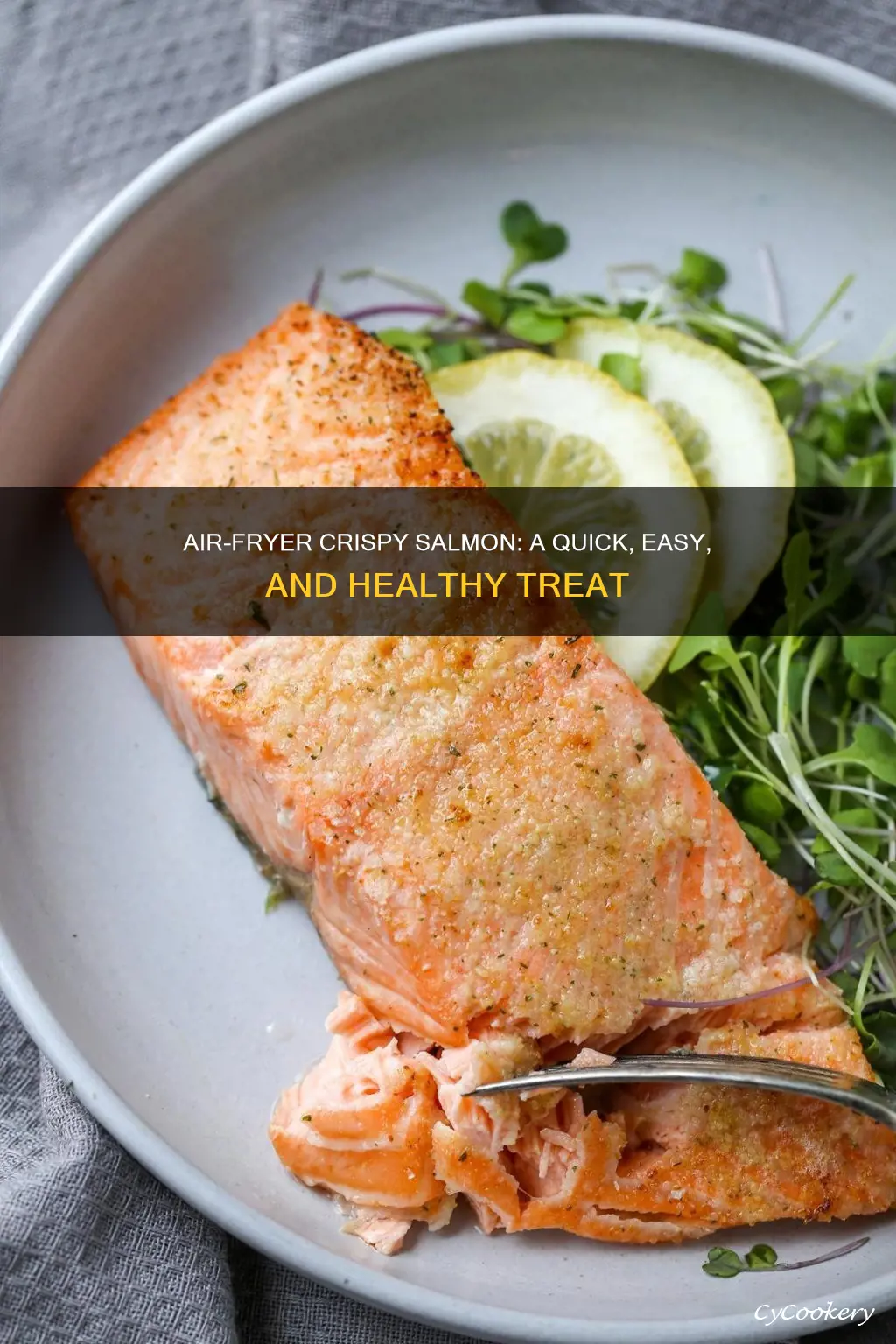 how to make crispy salmon air fryer