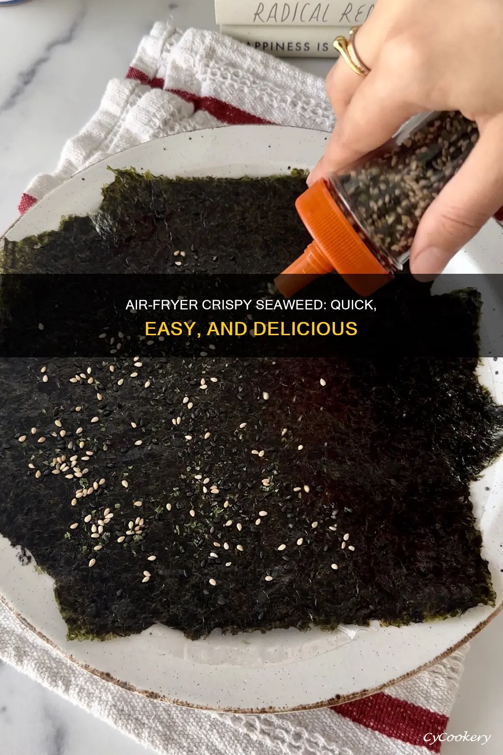 how to make crispy seaweed in air fryer