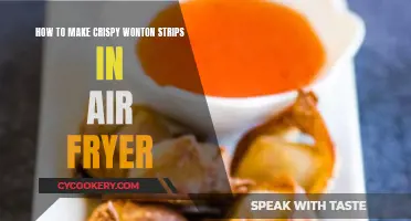 Air Fryer Hack: Crispy Wonton Strips