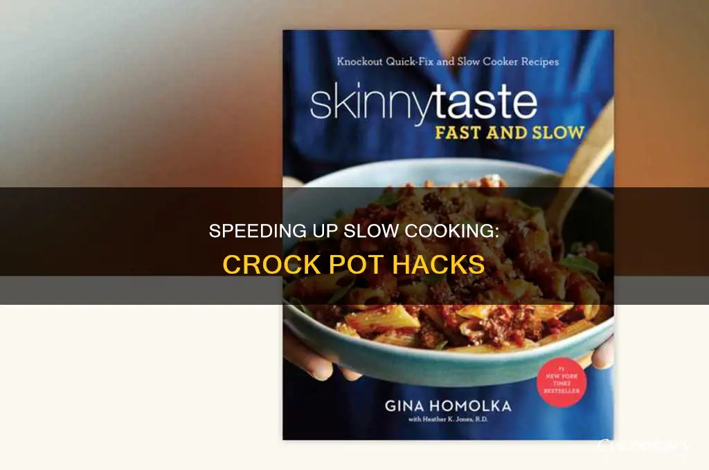 how to make crock pot cook faster