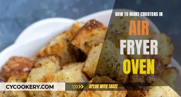 Air Fryer Croutons: Homemade, Crispy, and Quick!