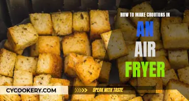 Air-Fryer Croutons: Quick, Easy, and Delicious!