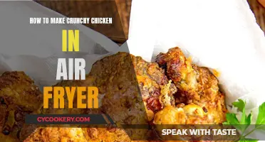 Air Fryer Crunchy Chicken: The Perfect Crisp!