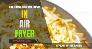 Air Fryer Cubed Hash Browns: Quick, Easy Breakfast