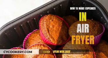 Air-Fried Cupcakes: Quick, Easy, and Delicious!