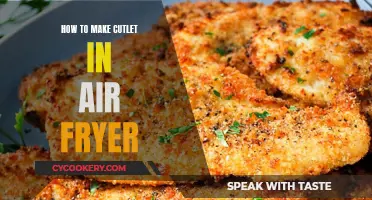 Air-Fryer Cutlets: Quick, Easy, and Delicious!