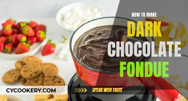 Making Decadent Dark Chocolate Fondue: A Simple Guide