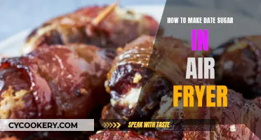 Making Date Sugar in an Air Fryer: A Quick Guide