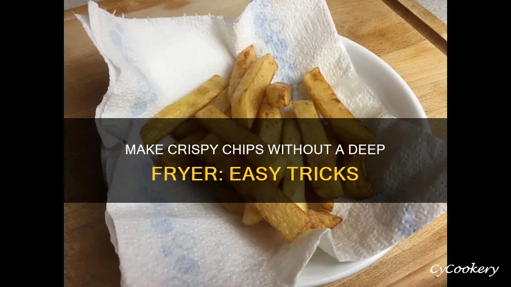 how to make deep fried chips without a deep fryer