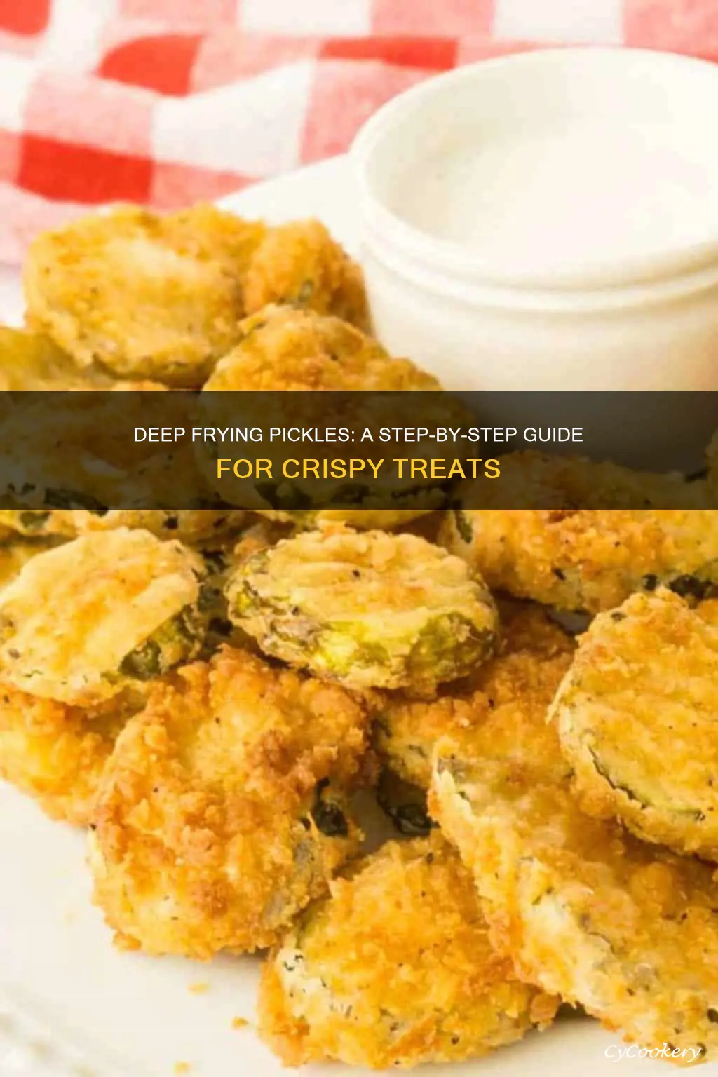 how to make deep fried pickles in a deep fryer