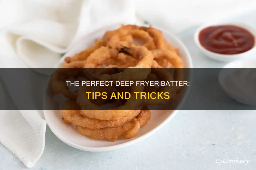 how to make deep fryer batter