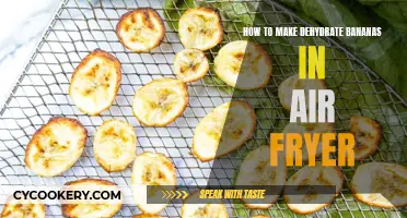 Dehydrating Bananas in an Air Fryer: A Quick, Easy Guide