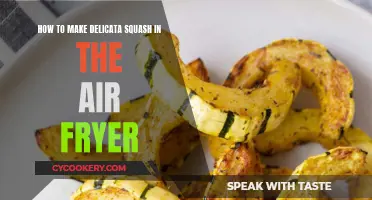 Air-Fryer Delicata Squash: Quick, Easy, and Delicious