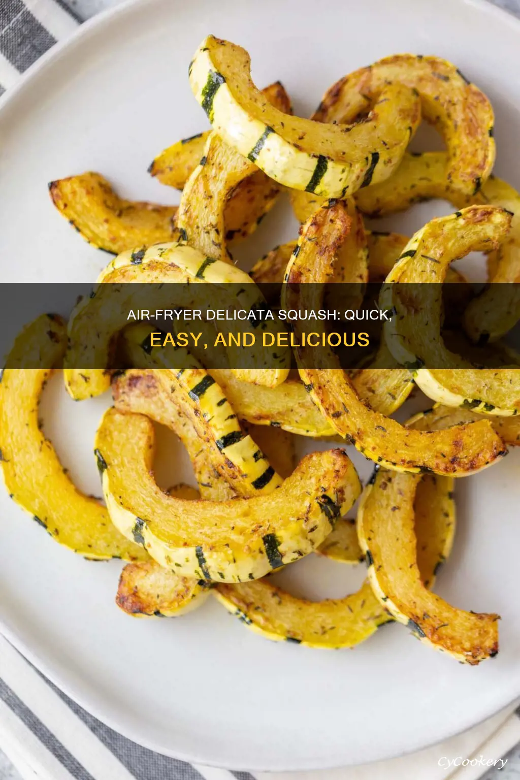 how to make delicata squash in the air fryer