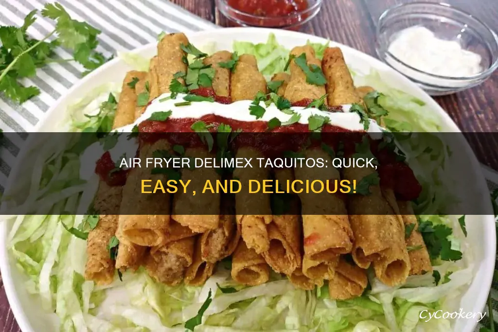 how to make delimex taquitos in air fryer