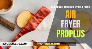 Dehydrating Apples in Your Air Fryer: A Quick, Easy Treat