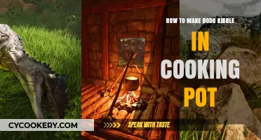 Mastering Dodo Kibble: Cooking Pot Essentials