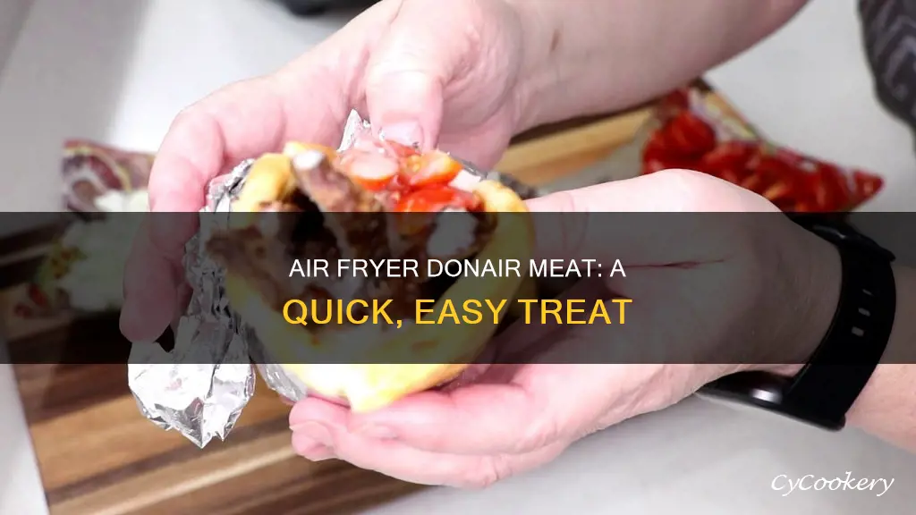 how to make donair meat in air fryer