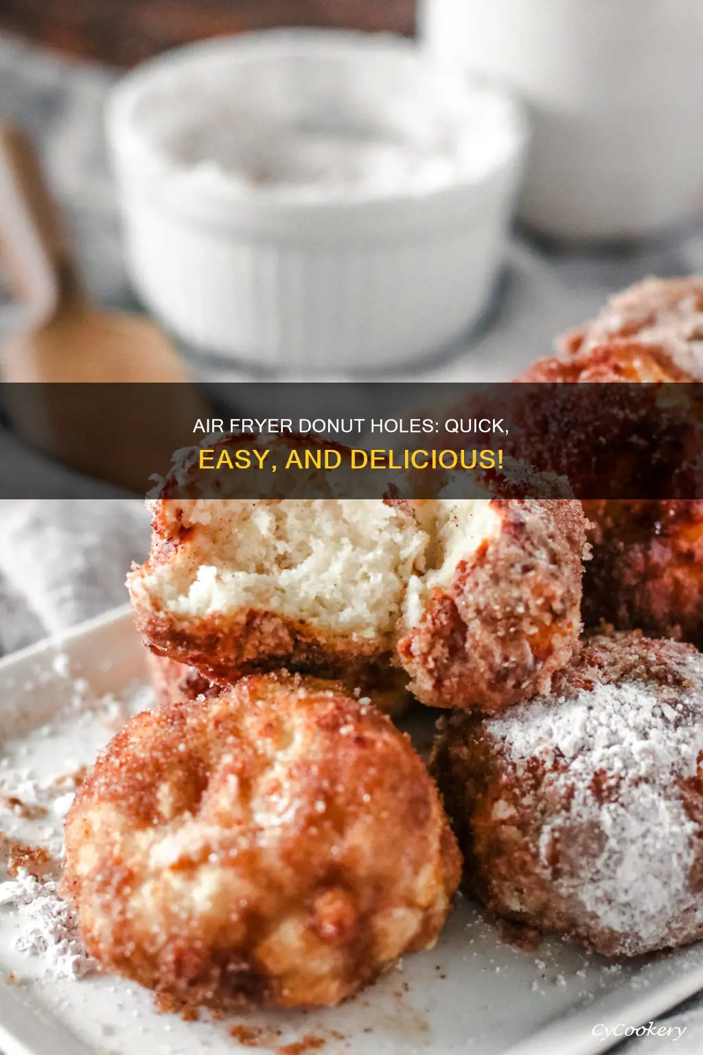 how to make donut holes in air fryer