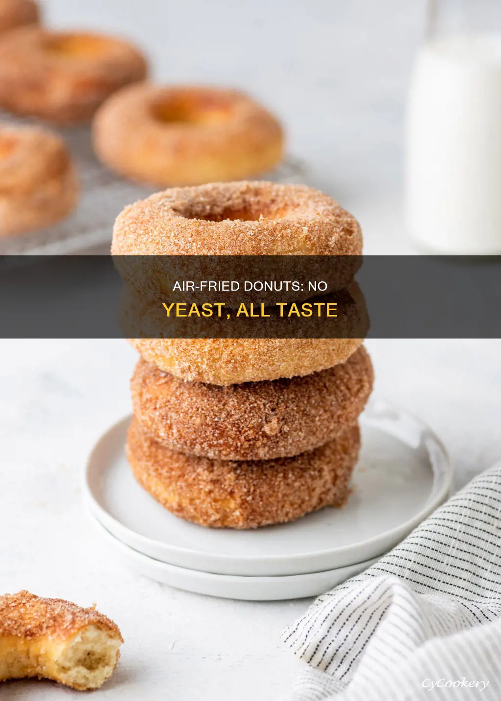 how to make donuts in air fryer without yeast