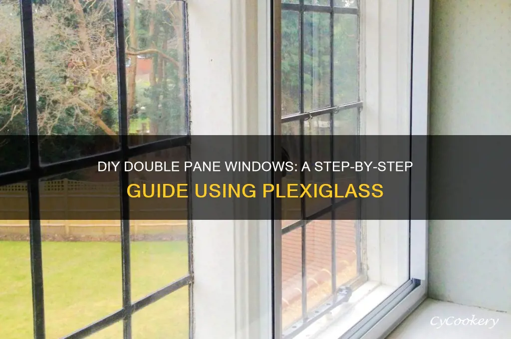 how to make double pane window using plexiglass