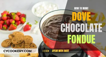 Chocolate Fondue: Making Dove's Decadent Delight