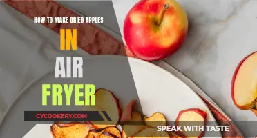 Make Delicious Dried Apples Using Your Air Fryer