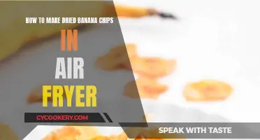 Air Fryer Banana Chips: Easy, Healthy Snacking