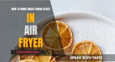 Air Fryer Lemon Slices: A Quick, Easy Guide