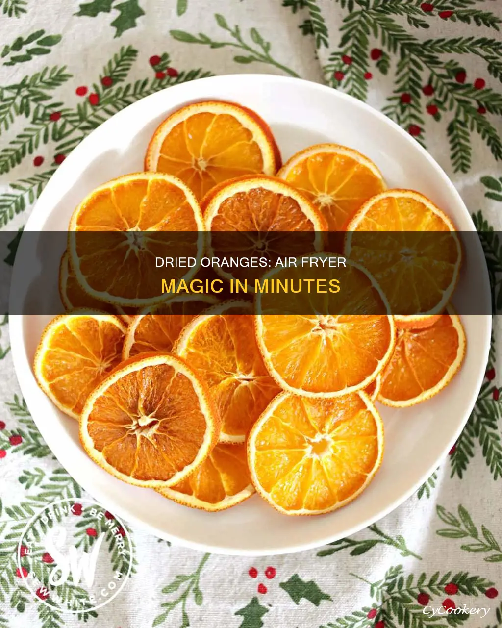 how to make dried oranges in air fryer