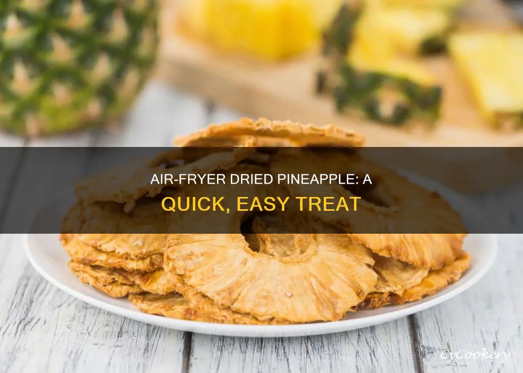 how to make dried pineapple in air fryer