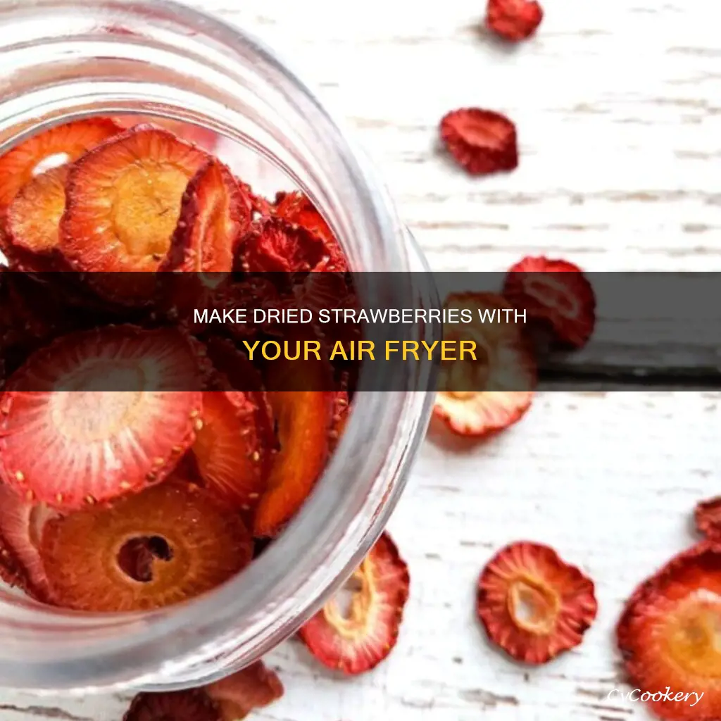 how to make dried strawberries air fryer