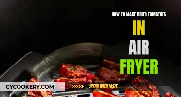 Air Fryer Dried Tomatoes: A Quick, Easy Guide