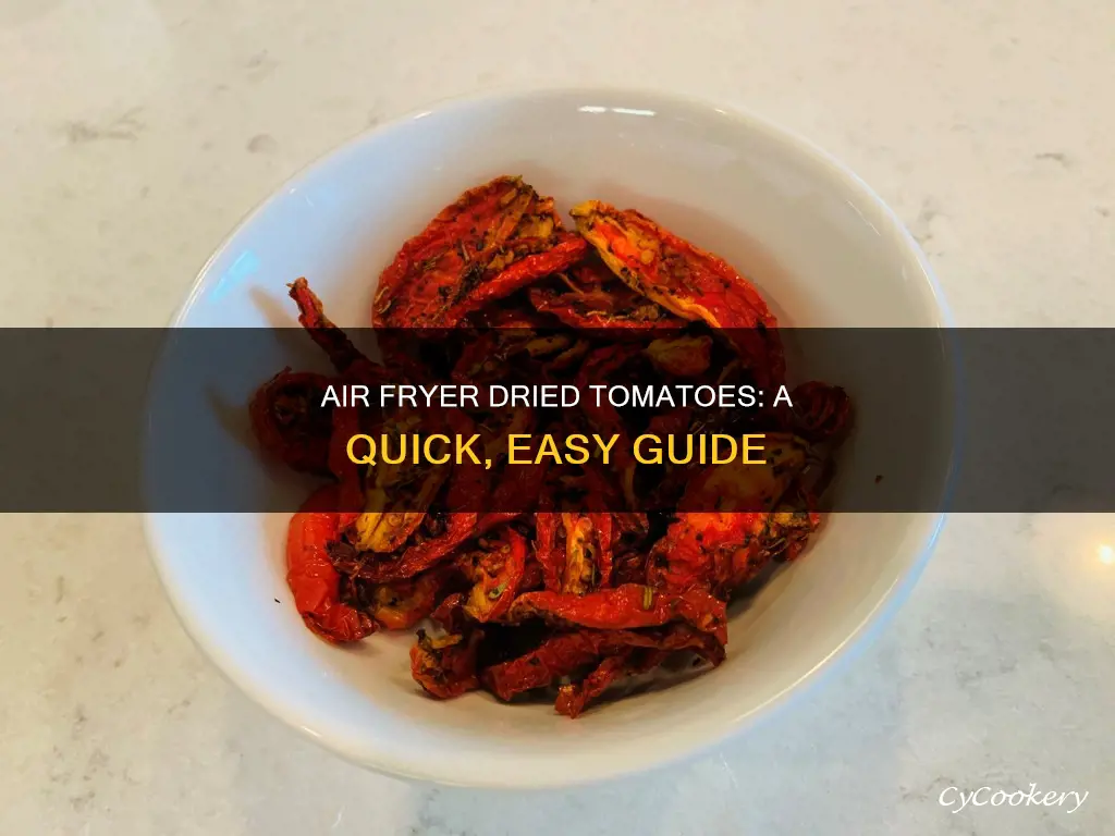 how to make dried tomatoes in air fryer