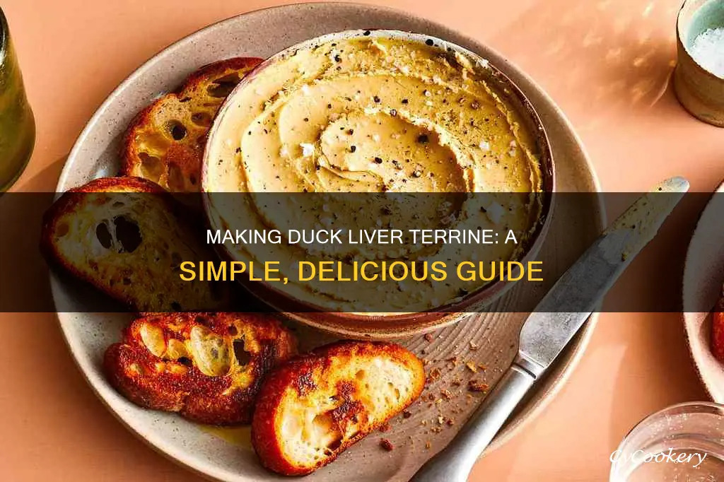 how to make duck liver terrine