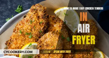 Air-Fryer Chicken Tenders: Quick, Easy, and Delicious!