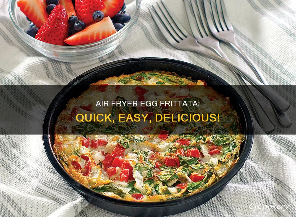 how to make egg frittata in power air fryer