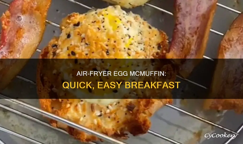 how to make egg mcmuffin in air fryer