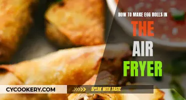 Air-Fried Egg Rolls: Quick, Easy, and Delicious!