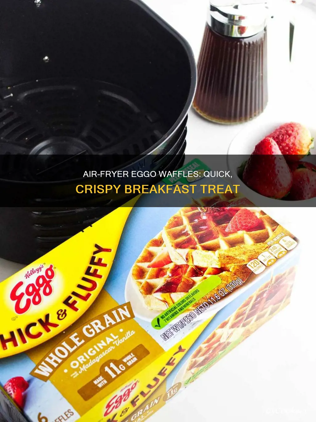 how to make eggo waffles in the air fryer