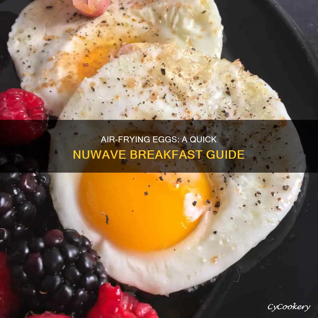 how to make eggs in a nuwave air fryer