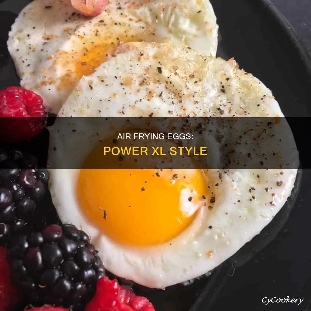 how to make eggs in power xl air fryer