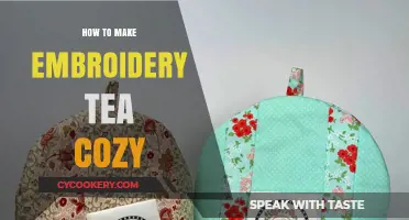 Crafting a Charming Embroidery Tea Cozy: Step-by-Step Guide
