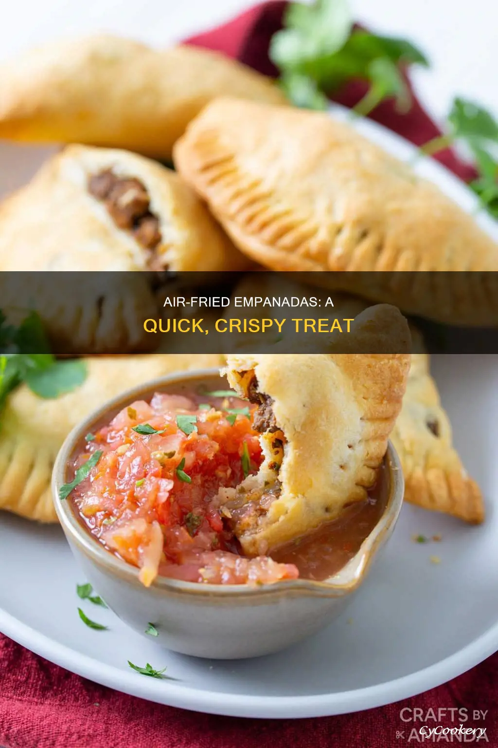 how to make empanada in air fryer