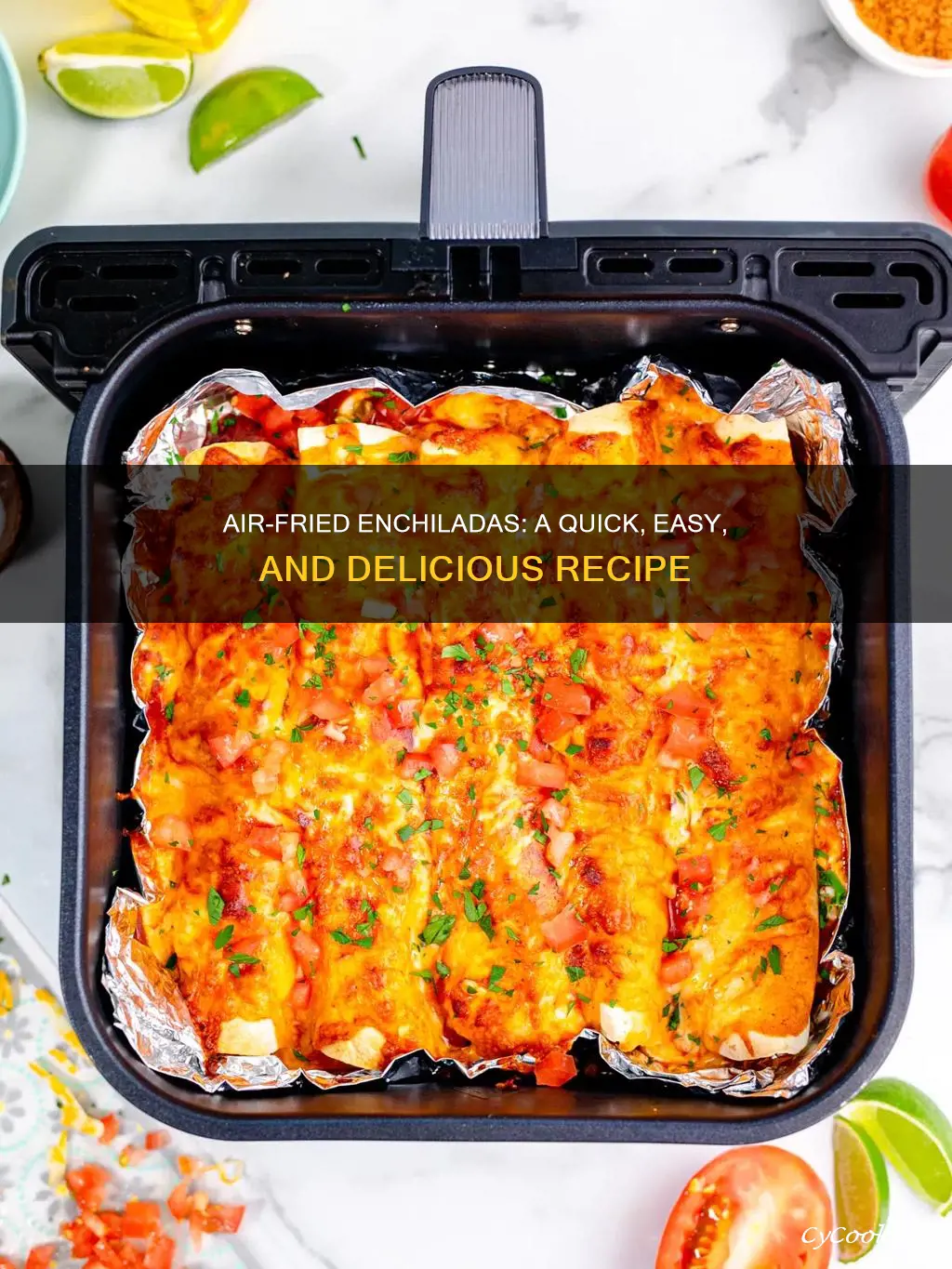 how to make enchiladas in air fryer