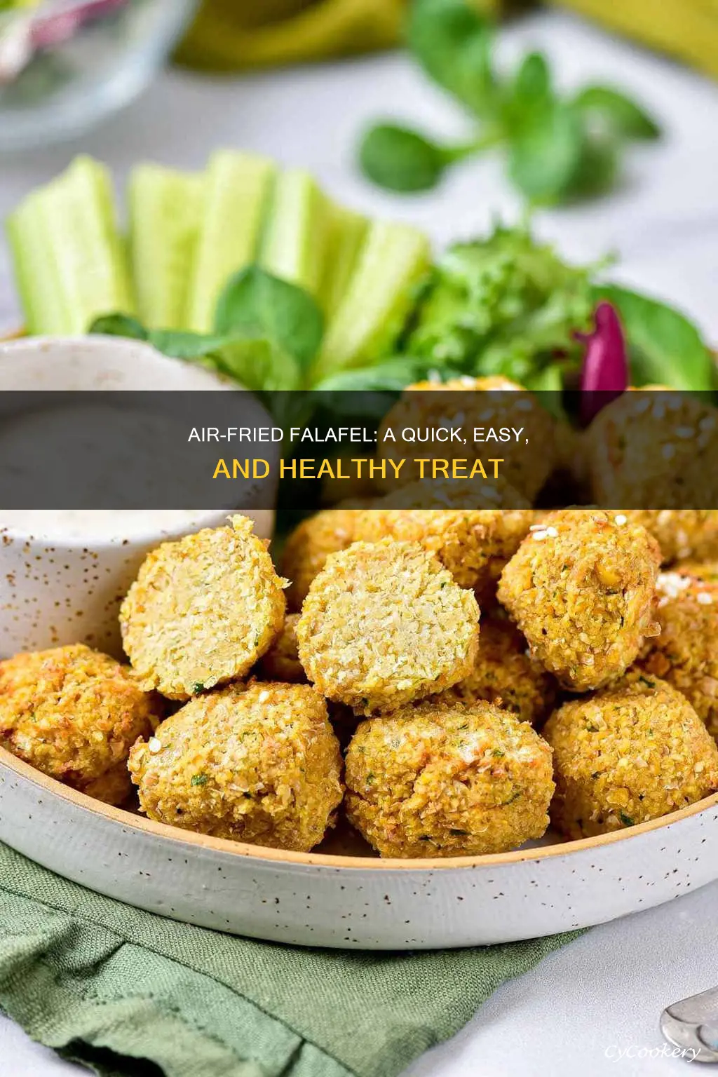 how to make falafel in air fryer