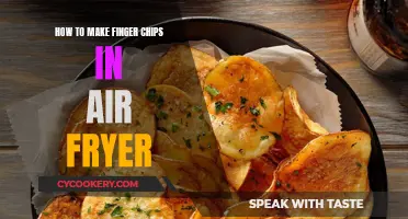 Air-Fryer Finger Chips: Quick, Crispy, and Delicious!