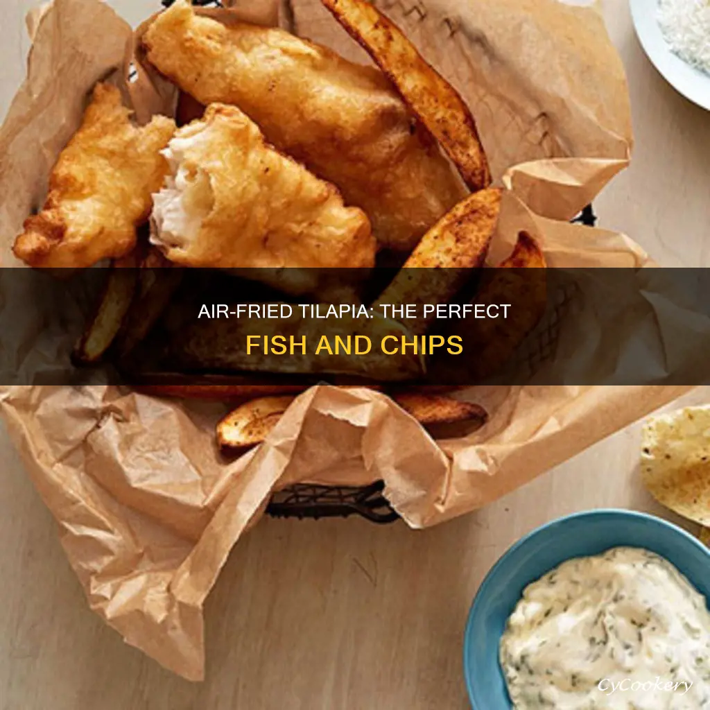 how to make fish and chips in air fryer tilapia